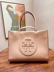 Tory Burch Light Sand Large Tote - 26.5x34x11cm - 1