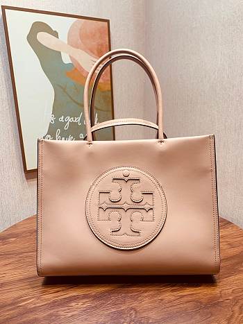 Tory Burch Light Sand Large Tote - 26.5x34x11cm