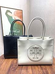 Tory Burch Warm White Large Tote - 26.5x34x11cm  - 2