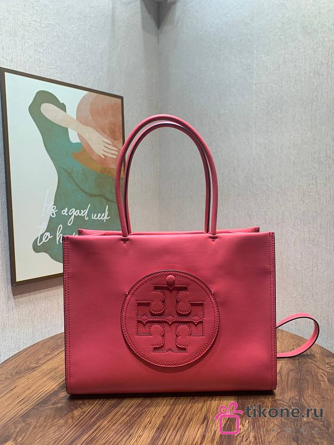 Tory Burch Watermelon Pink Large Tote - 26.5x34x11cm - 1