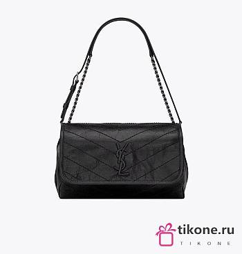 YSL Niki Black Handbag - 28×16×9 cm