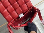 Bottega Veneta Padded Cassette Glossy Scarlet - 26x18x8cm - 2