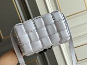 Bottega Veneta Padded Cassette White Lambskin - 26x18x8cm - 1