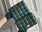 Bottega Veneta Padded Cassette Glossy Green - 26x18x8cm - 3