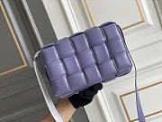 Bottega Veneta Padded Cassette Viola - 26x18x8cm - 1