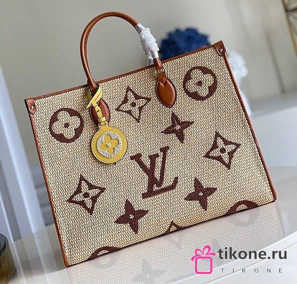 Louis Vuitton Onthego Raffia In Large Size - 41x34x19cm - 1