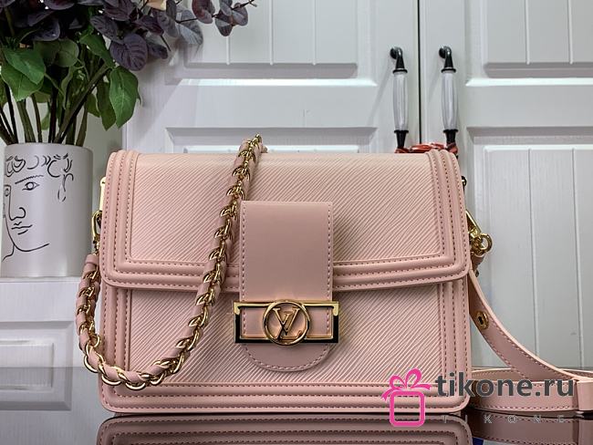 Louis Vuitton Powder Pink Mini Dauphine M23558 - 25x17x10.5cm - 1