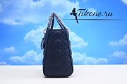 Dior Lady Navy Bag Medium 24cm - 2