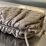 Bottega Veneta Mini Pouch Taupe Gray - 22x12x7cm - 3