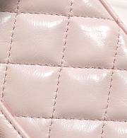 Chanel 23 Pink Mini Kelly Bag - 8.3x12.5x4cm - 3