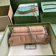 Gucci Horsebit Small Chain Pink - 27x11.5x5cm - 3