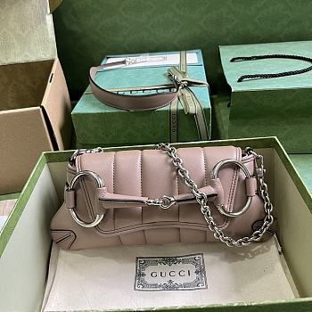 Gucci Horsebit Small Chain Light Viola - 27x11.5x5cm