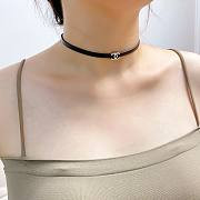 Chanel Black Choker Lace Short - 1