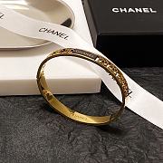 Chanel Engraved With CC Logo Bracelet - 2