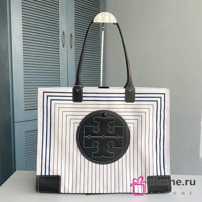 Tory Burch A4 Office Style Elegant Style Logo Totes - 1