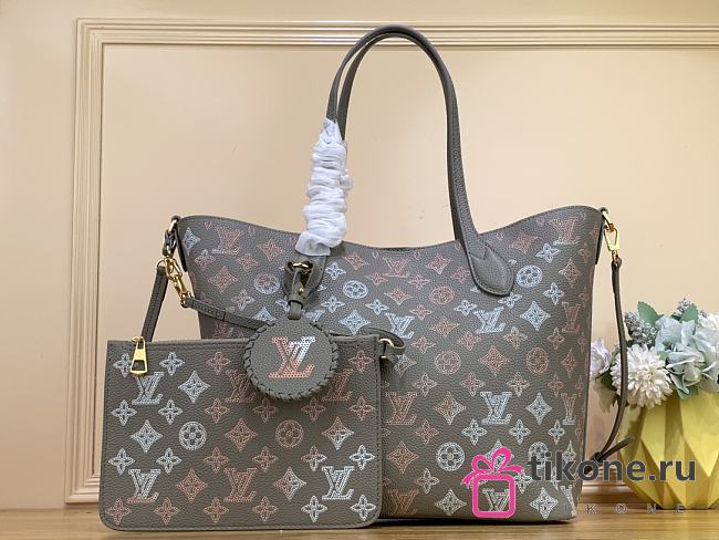 Louis Vuitton Neverfull Mahina Blossom - 30x27.5x16cm - 1