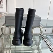 Balenciaga Crocs Black Rain Boots - 5