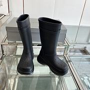 Balenciaga Crocs Black Rain Boots - 3