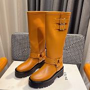 Celine Bulky Biker High Boots - 1