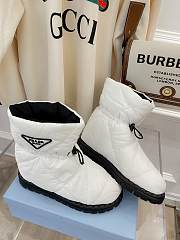 Prada Soft White Boots - 4