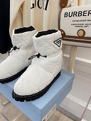 Prada Soft White Boots - 3