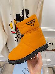 Prada Soft Yellow Boots - 5