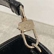 Dior Lady D-Joy Glossy Black Bag - 26x13.5x5cm - 5