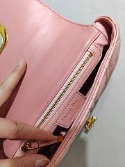 Dior Small Cario Ombre Pink Classic Flap -  22x12x7.5cm - 4