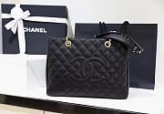 Chanel Grant Black Shopping Bag - 34x34x12cm - 1