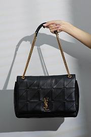 YSL Black Jamie Giant Rive Gauche Chain Bag - 33×22×7.5cm - 1