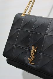 YSL Black Jamie Giant Rive Gauche Chain Bag - 33×22×7.5cm - 5