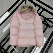 Canada Goose Fur Hood Pink Jacket - 4