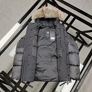 Canada Goose Fur Hood Grey Jacket  - 4