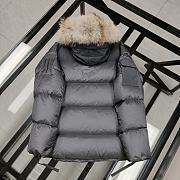 Canada Goose Fur Hood Grey Jacket  - 3