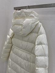 Moncler 2023 White Long Jacket - 4