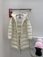 Moncler 2023 White Long Jacket - 2