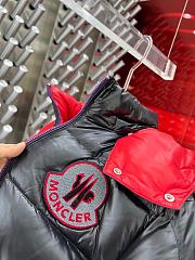 Moncler Black Down Jacket - 5