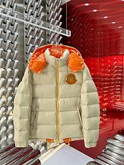 Moncler White Down Jacket - 2