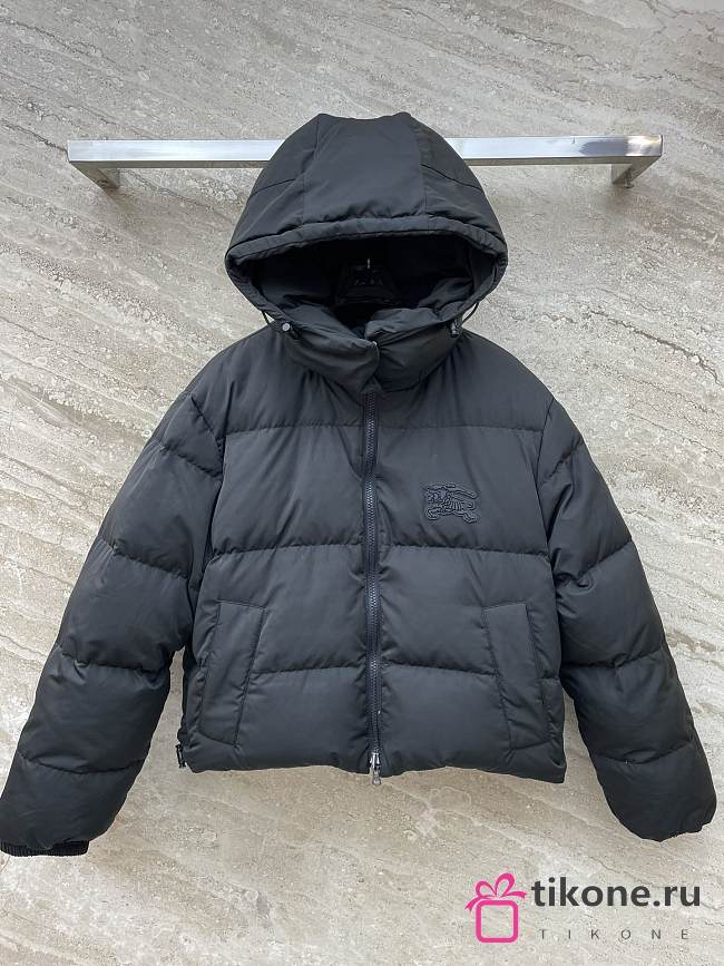 Burberry Black Short Winter Jacket - 1