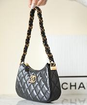 Chanel 23p Hobo Black Shoulder Bags - 2