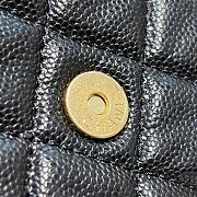 Chanel Hobo Black Caviar - 19x17x6cm - 2