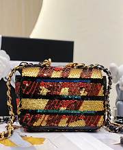 Chanel Classic Sequin Shoulder Bag 18cm - 2