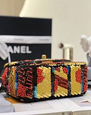 Chanel Classic Sequin Shoulder Bag 18cm - 4