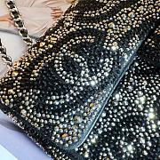 Chanel Classic Silver Sequin 20cm - 4