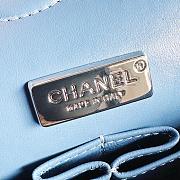 Chanel Classic Blue Jean Bag 23cm - 4