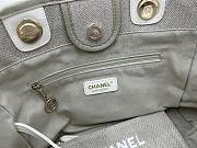 Chanel Small Deauville Tote Grey - 33x26x15.5cm - 2