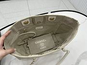 Chanel Small Deauville Tote Grey - 33x14.5x24cm - 3