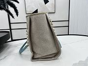 Chanel Deauville Tote Grey-Blue - 33x14.5x24cm - 5