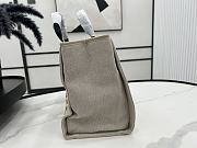 Chanel Deauville Tote Grey-Black Top Handles 38cm - 5