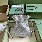 Gucci Silver Blondie Bucket Bag - 19x15x8cm - 1